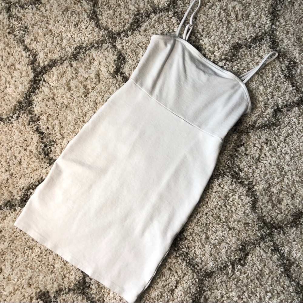 Forever 21 bodycon white dress